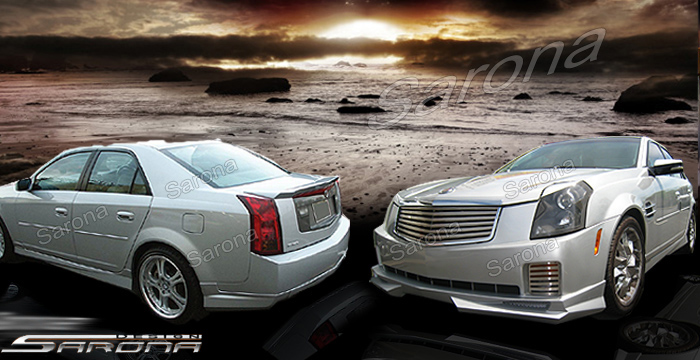 Custom Cadillac CTS Body Kit  Sedan (2003 - 2007) - $1090.00 (Manufacturer Sarona, Part #CD-002-KT)